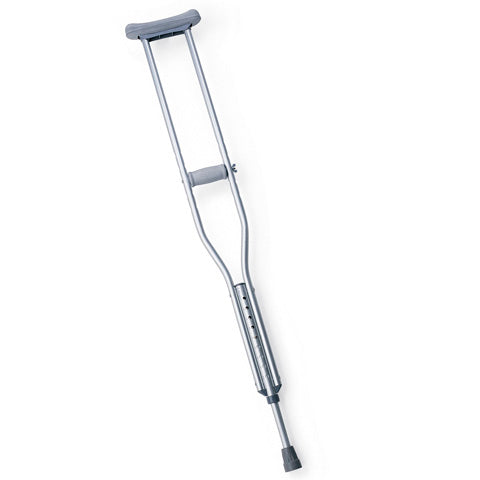 Guardian Aluminum Push-Button Crutches, Adult Medium, 1 Pair