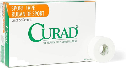 Curad Sport Tape, 3in. x 10yds. 4/Box