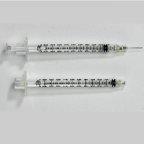 Vanishpoint Tuberculin Syringe 1mL, Needle 25G X 1"  100/Box