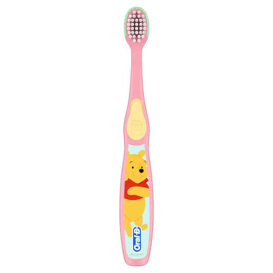 Oral-B Baby Toothbrush Featuring Disney's Pooh  Baby Soft Bristles  0-3 Years 6/Box
