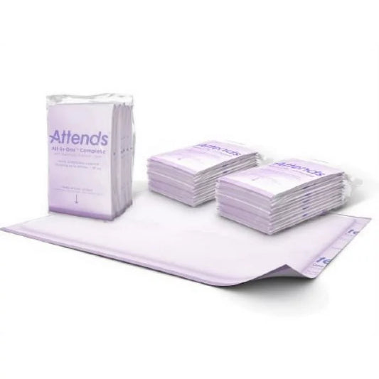 Incontinence, Attends Supersorb XL Disposable Underpads, 36" x 51", 30/Case