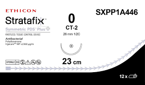 0 Stratafix Symmetric PDS Plus Knotless Tissue Control Device, 9", CT-2, 12/Box