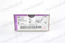 0 Polysorb Braided Absorbable Sutures, 5 x 18", GS-21, 6/Box