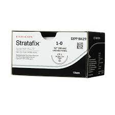 1 Stratafix Spiral PDS Plus Knotless Tissue Control Device, 12", CT-1, 12/Box