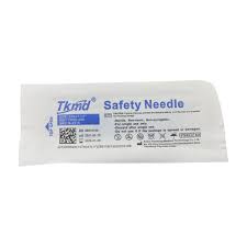 Safety Needle, 23G x 1.5" 100/Box 22Boxes/Case