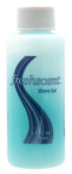 Freshscent Shave Gel, 1.5 fl oz. 96/Box