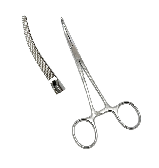 Crile Forceps, Curved, Satin Finish 5.3/4" S/S