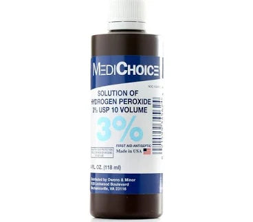 Hydrogen Peroxide 3% USP 10 Volume, 4fl oz., 24/Case