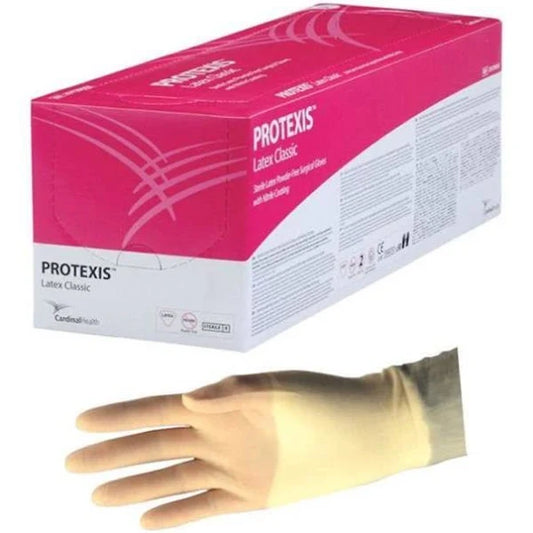 Surgical Gloves, Protexis Latex Classic, Size 8, 50 Pairs/Box