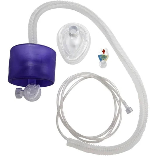 Adult Manuel Resuscitator  With Oxygen  Reservoir Bag   5/Box