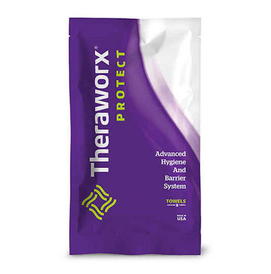 Theraworx Protect Advanced Hygiene Barrier System 8.5"x7", 8 Towels/Pack