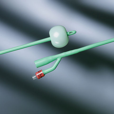 Silastic 2-Way Foley Catheter 5cc Balloon 18 Fr Sterile 10/Box