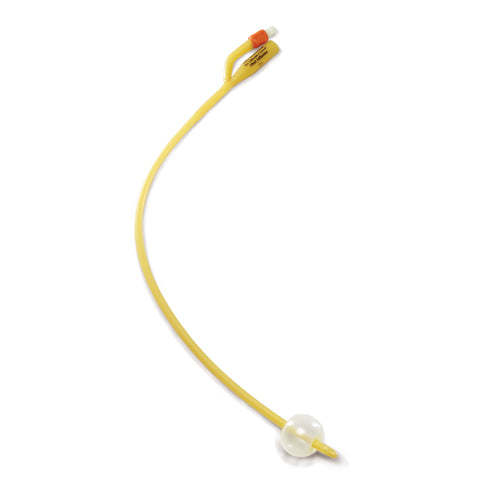 Silicone Coated Latex Foley Catheter 2-Way 26 Fr x 5mL Sterile 10/Box