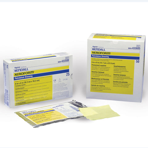 Xeroform Occlusive Gauze Dressing Strip 5"x9" Sterile, 50/Box