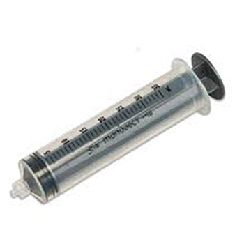 Syringe Luer Lock Tip 60cc 25/Box