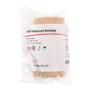 Self-Adherent Bandage 6" x 5 yds. Non Sterile, 12/Box