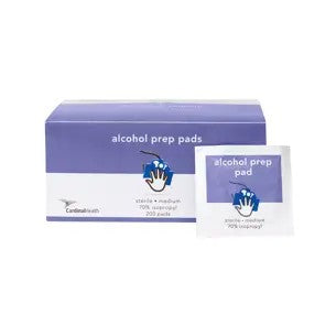 Alcohol Prep Pad 70% Isopropyl Alcohol, 4000/Case-Expired