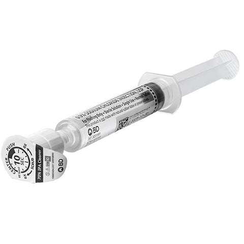 PosiFlush, Pre Filled Saline Syringe, Sodium Chloride, 0.9% USP 10mL, 30/Box
