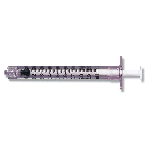 BD 1mL Syringe Luer-Lok Tip, 100/Box