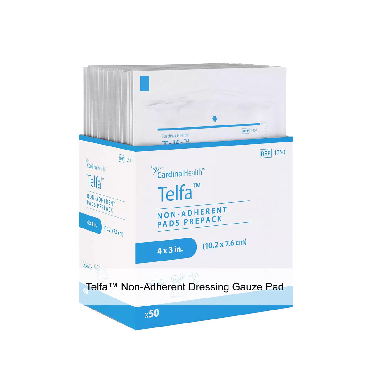 Telfa Non-Adherent Dressing Pad 3" x 4" Prepack, Sterile, 900/Case