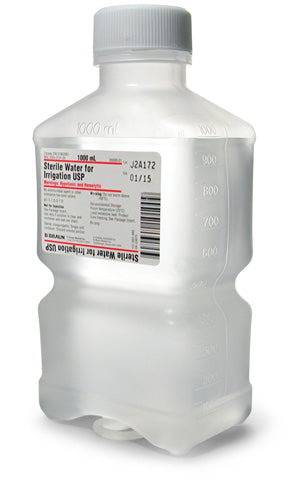 Sterile Water For Irrigation 1000 mL Each