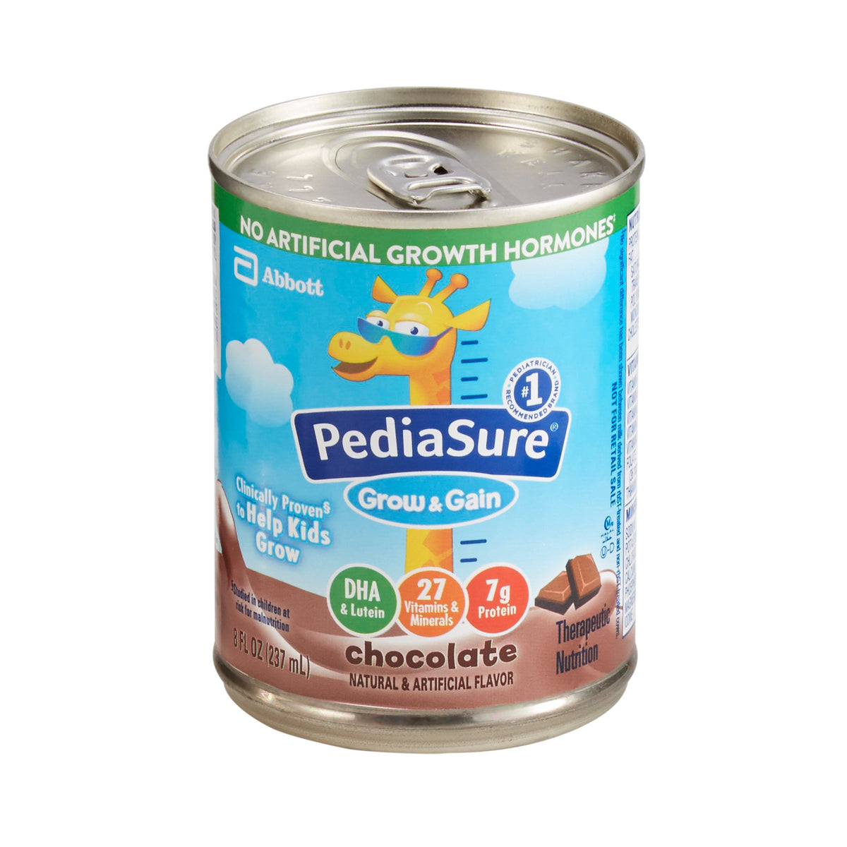 PediaSure Grow & Gain Therapeutic Nutrition, Chocolate 8oz Can, 24/Case