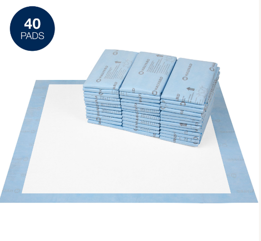 Incontinence, Disposable Underpads, 30"x36", 40/Box