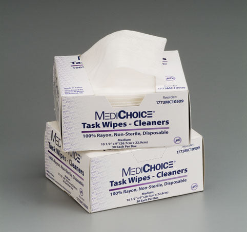 Task Wipes - Cleaners 12" x 8" 960/Case