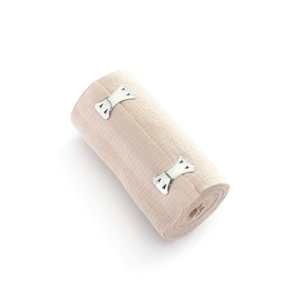 Elastic Bandage w/Clip Fastener, 4" x 5yd, 72/Box