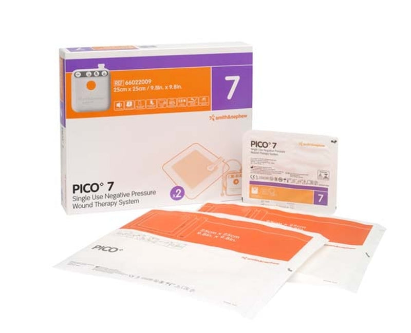 Wound Therapy System Pico 7 .8" x 9.8" Negative-Pressure 2/Box