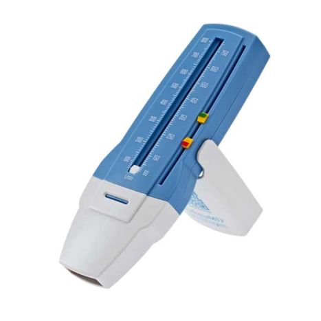 AsthmaMD Peak Flow Meter, Full Range 60-800LPM, 10/Box