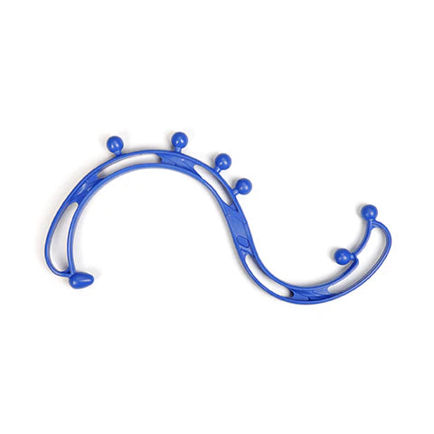 Self-Massager, Trigger Point Relief, Blue, 1/Ea