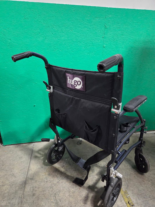 Transport Chair, Blue, Used, 1/Each