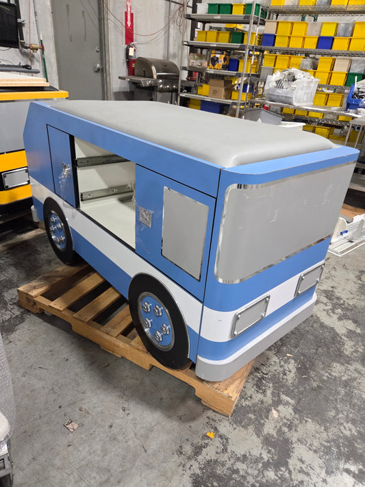 Bus Pediatric Cabinet Treatment Table w/ Flat Top, Used, 1/Each - 1767851