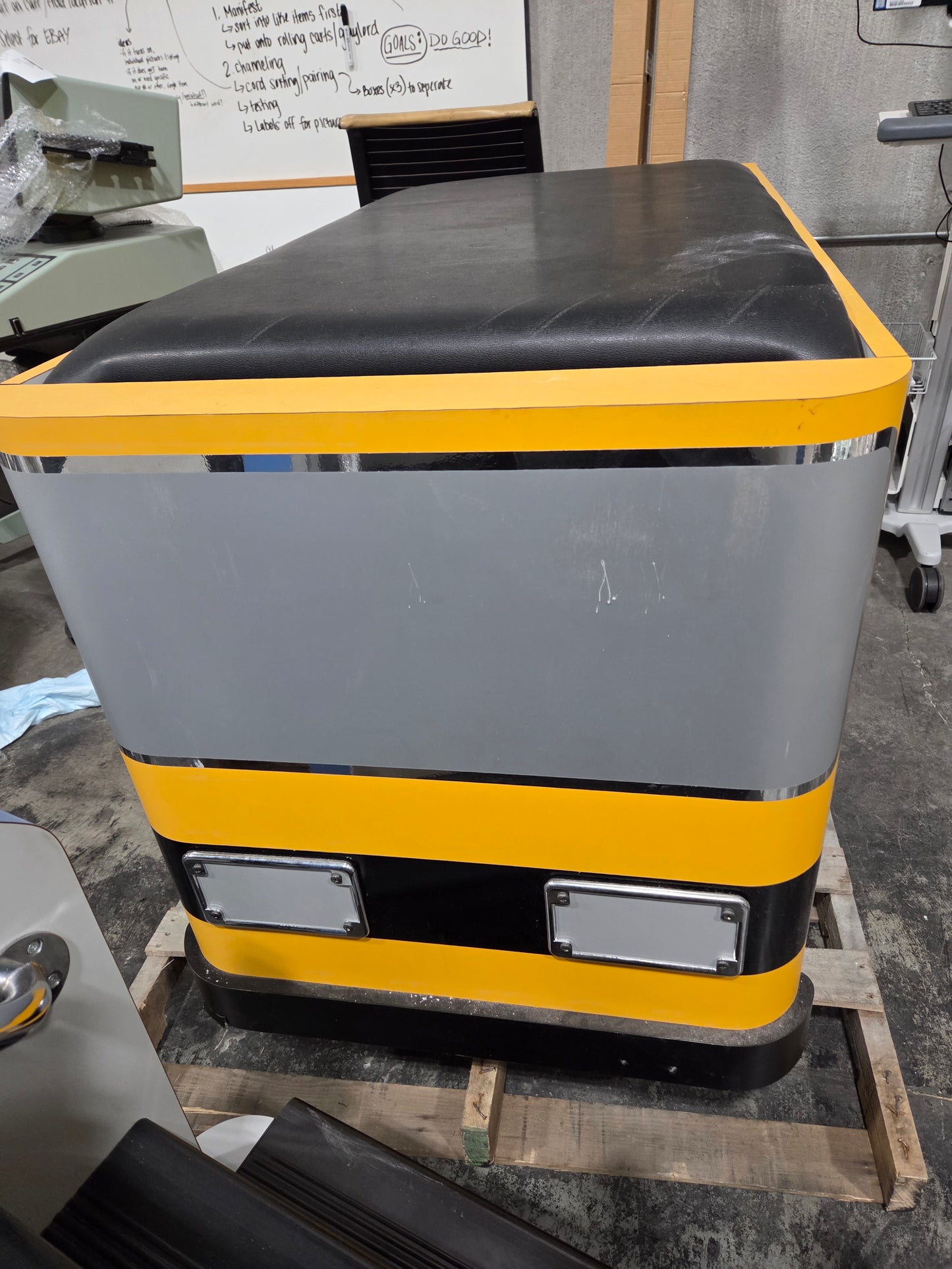 School Bus Pediatric Cabinet Treatment Table w/ Flat Top, Used, 1/Each -1767861