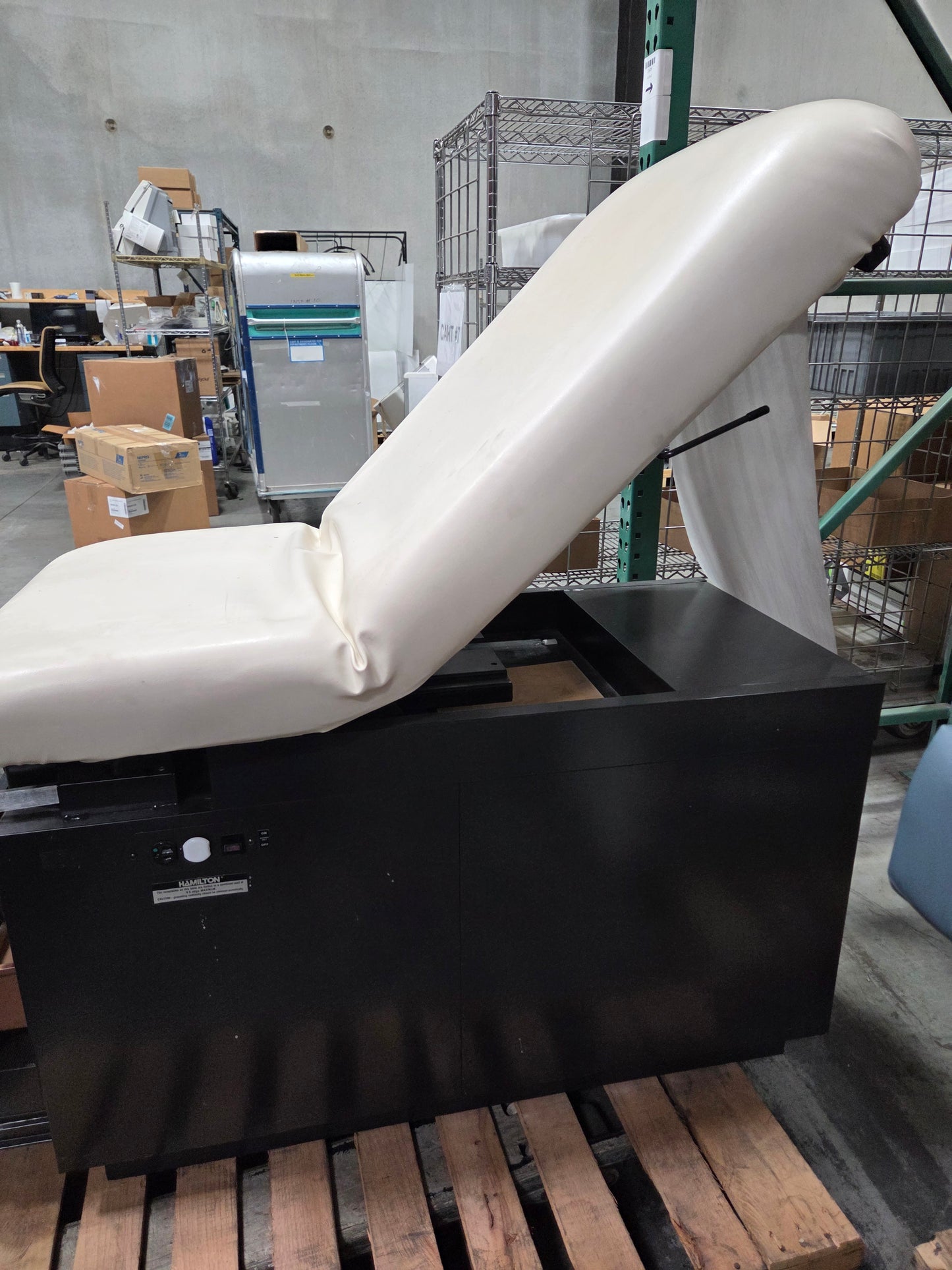 Hamilton E Series Exam Table, White, Used, 1/ea - 1769641