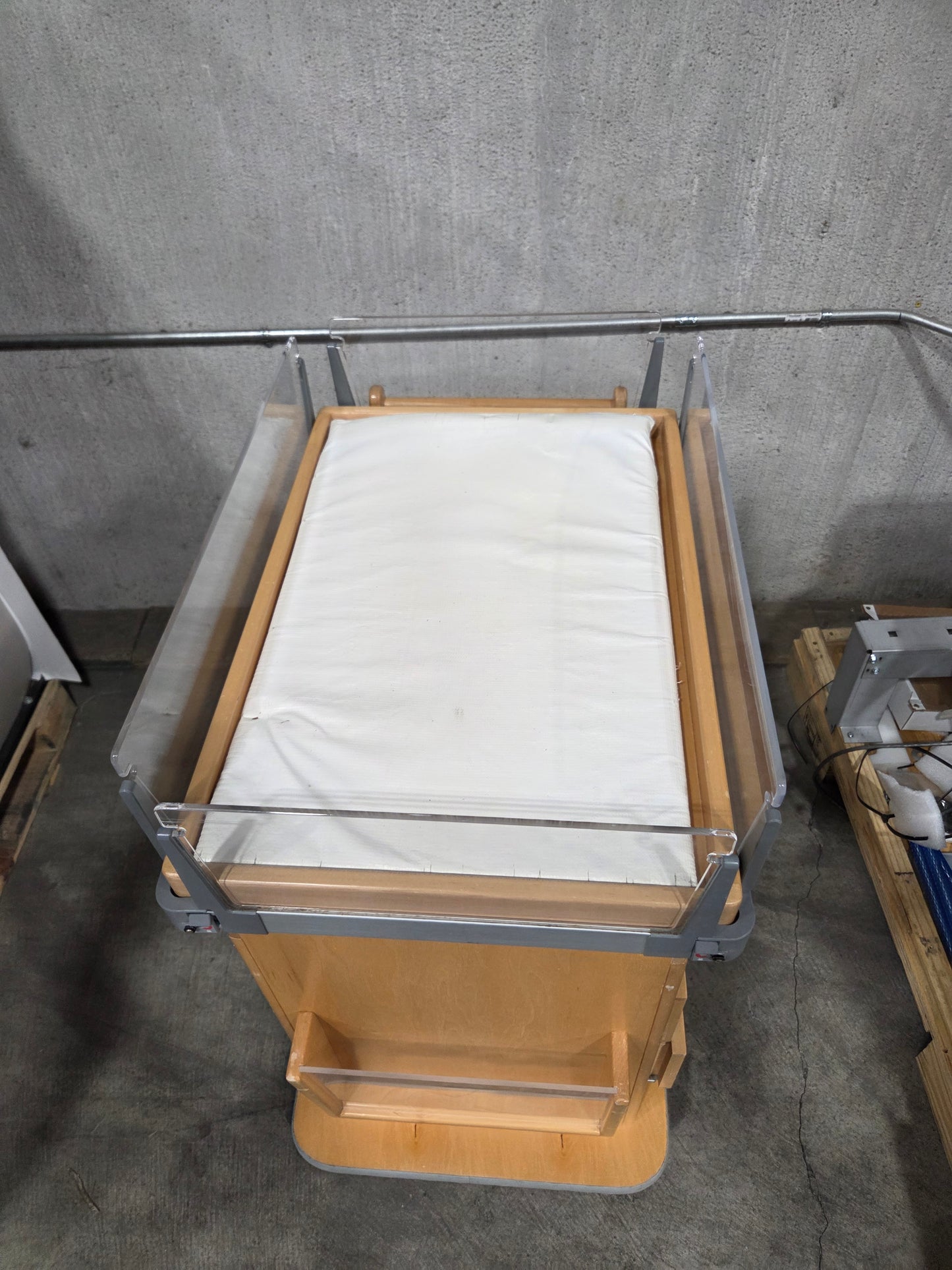 Baby Bassinet w/ Wooden Cabinet, Used, 1/ea - 1769907