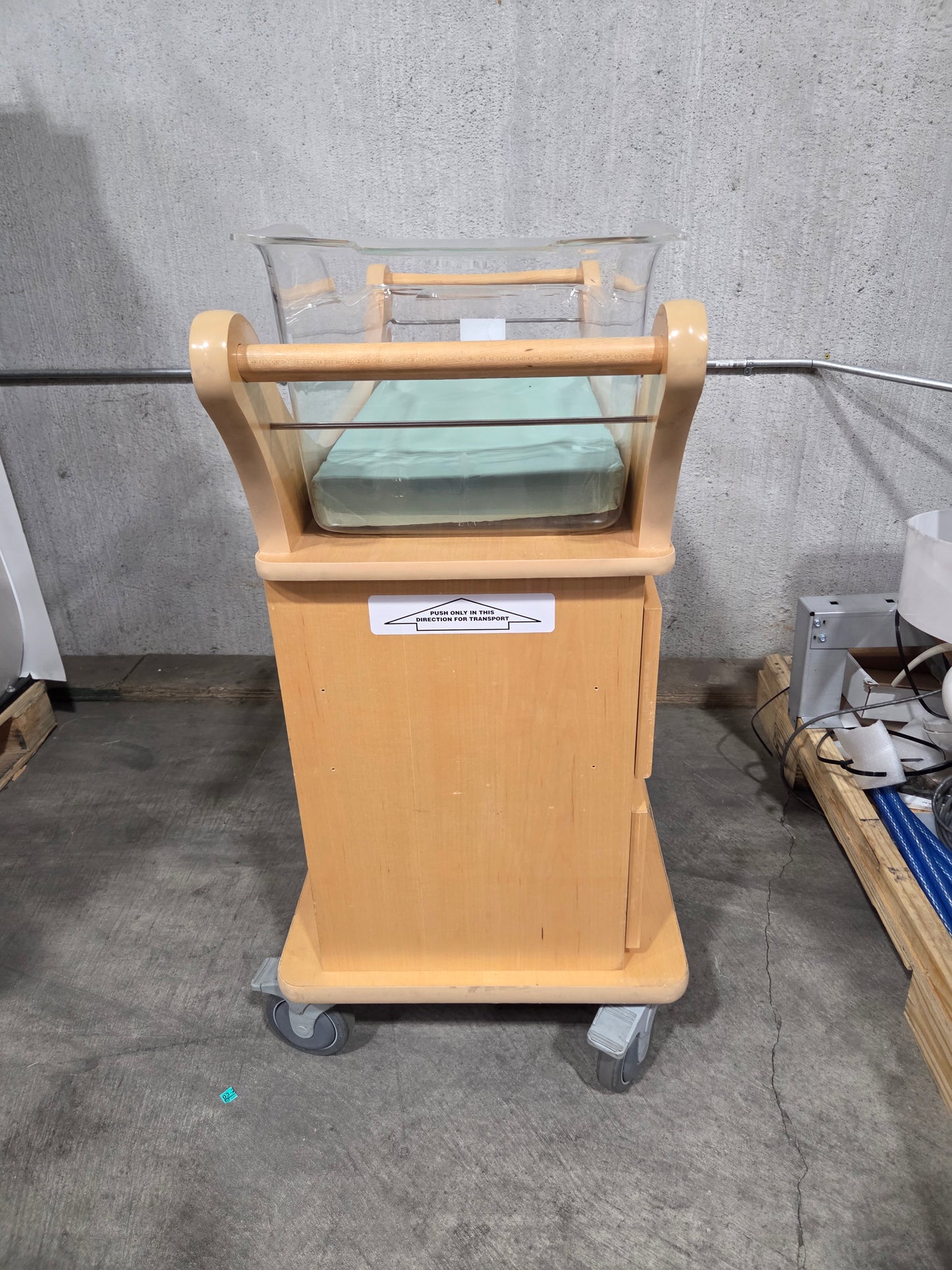 Wood Two Drawer Maternity Bassinet, Used, 1/ea - 1770063