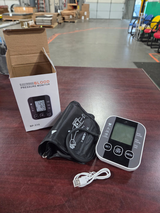 Electronic Blood Pressure Monitor, Used, 1/ea