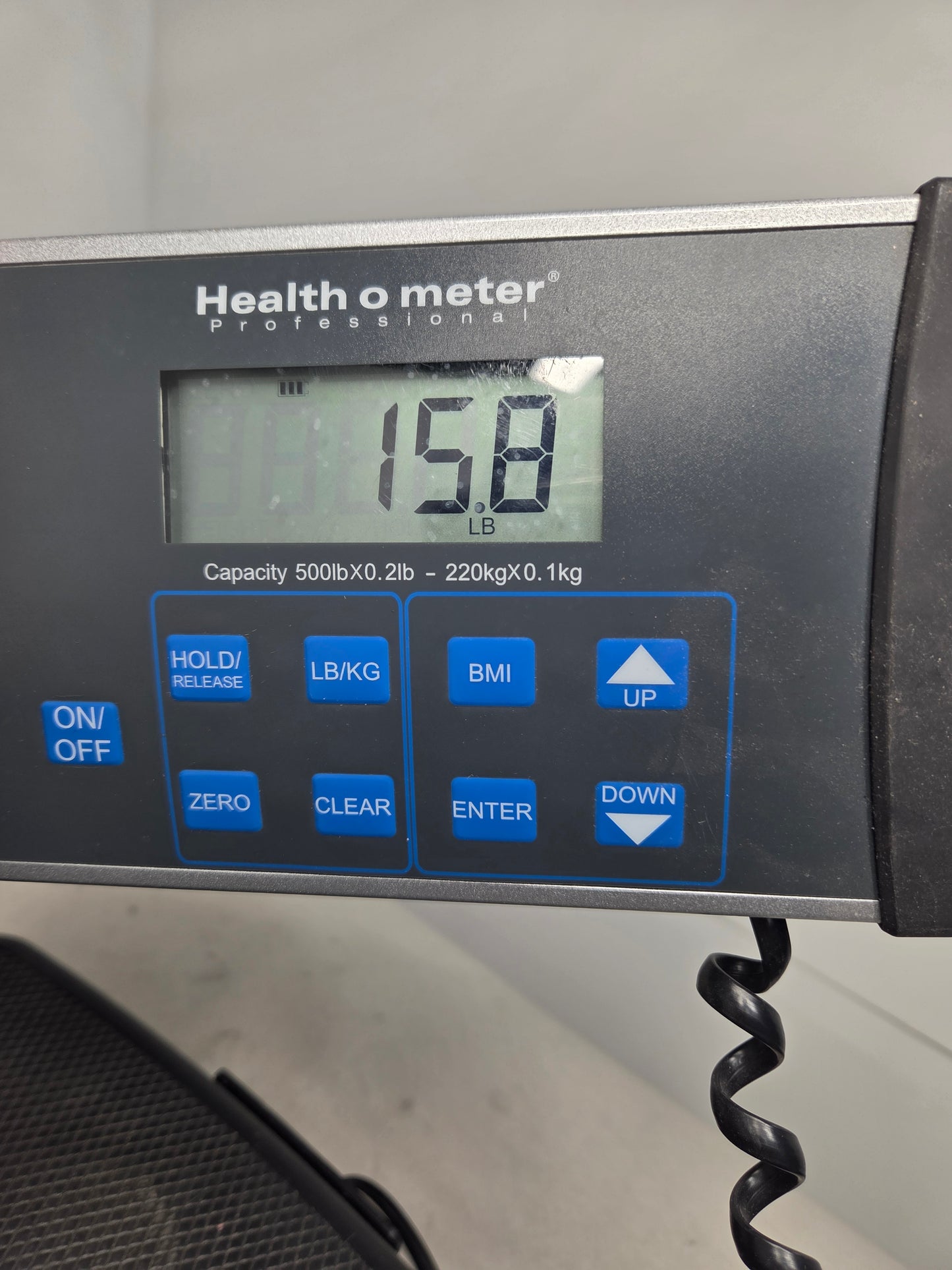 Health o Meter Digital Physician Scale, Used