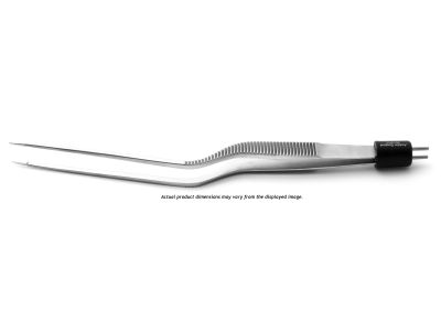 Ruggles Redmond M-Style Bipolar Forceps 7 3/4" Bayonet, 0.25mm Tip, Each