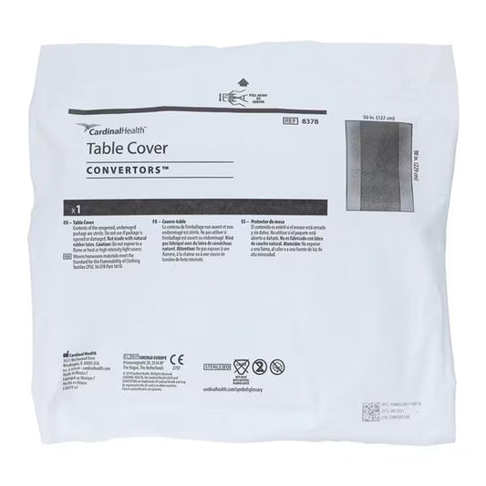 Table Cover Convertors, 50" x 90", Sterile, 24/Case