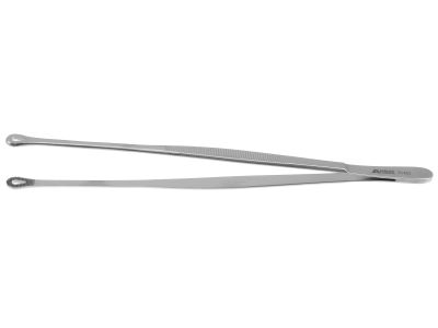 Singley Intestinal Forceps, 9.0" Straight Serrated, Each