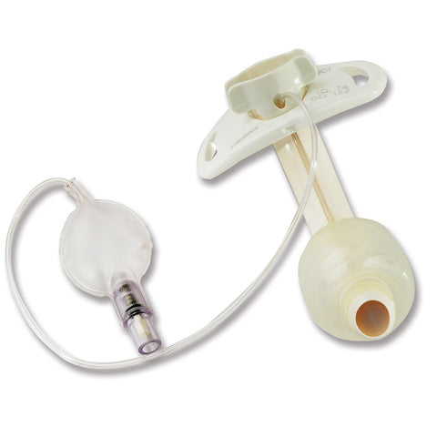Tracheostomy Tube Cuffless w/Disposable Inner Cannula, 7.6mm I.D., 12.2mm O.D., 79mm, 1/Box