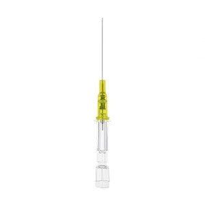 Introcan Safety Deep Access IV Catheter 24Gx 1-1/4", 50/Box
