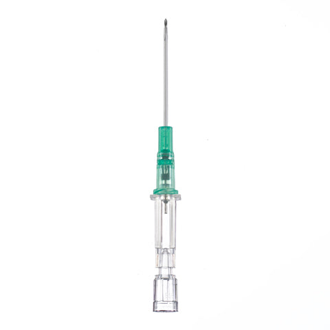 Introcan Safety IV Catheter, 18 Ga. x 1.25" FEP, Sterile 50/Box