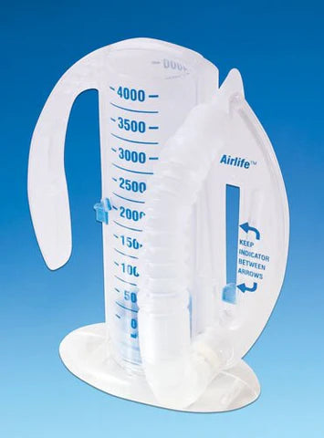 Volumetric Incentive Spirometer 4000mL, 12/Box