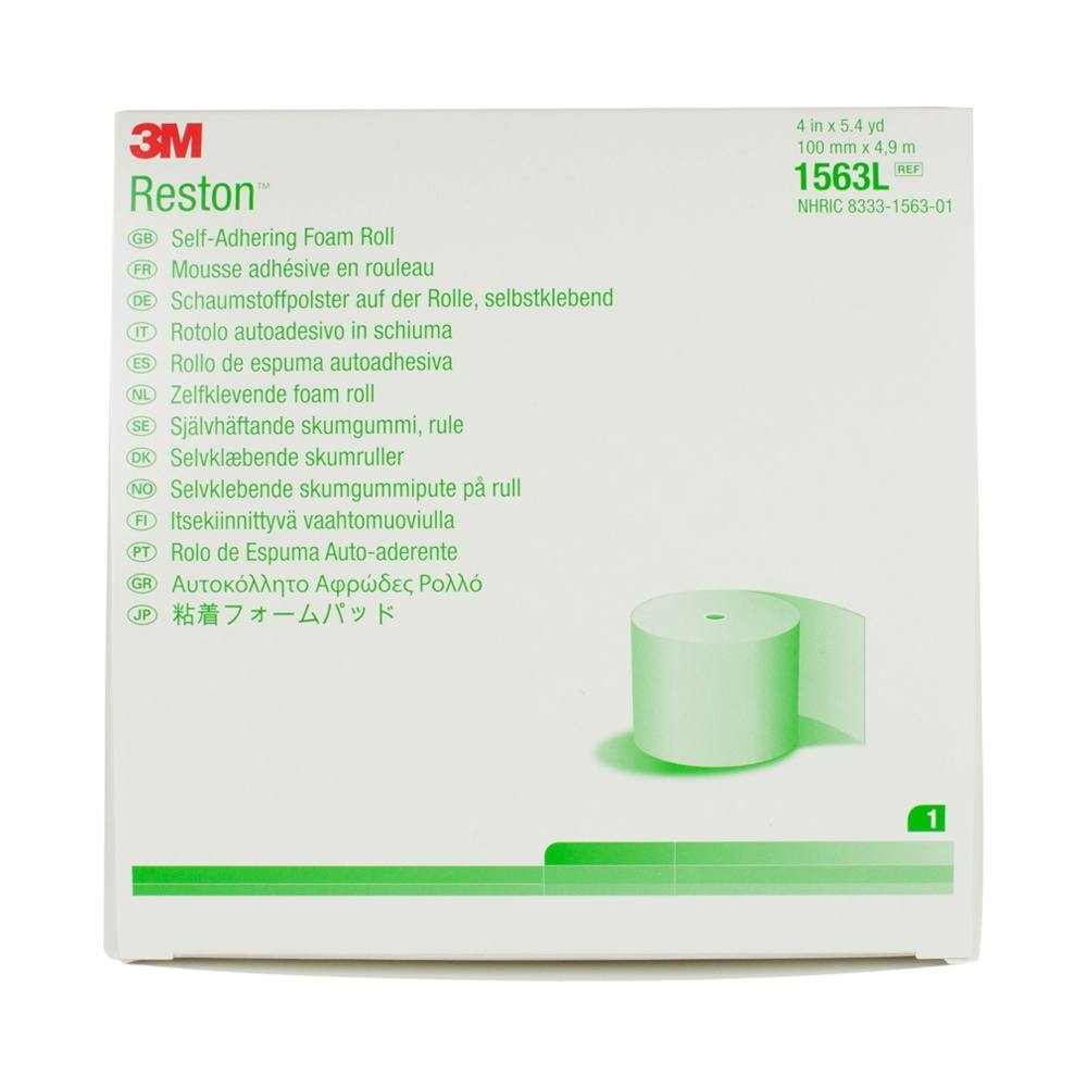 3M Reston Self-Adhering Foam Roll 4"x5.4"Yd, 1/Box