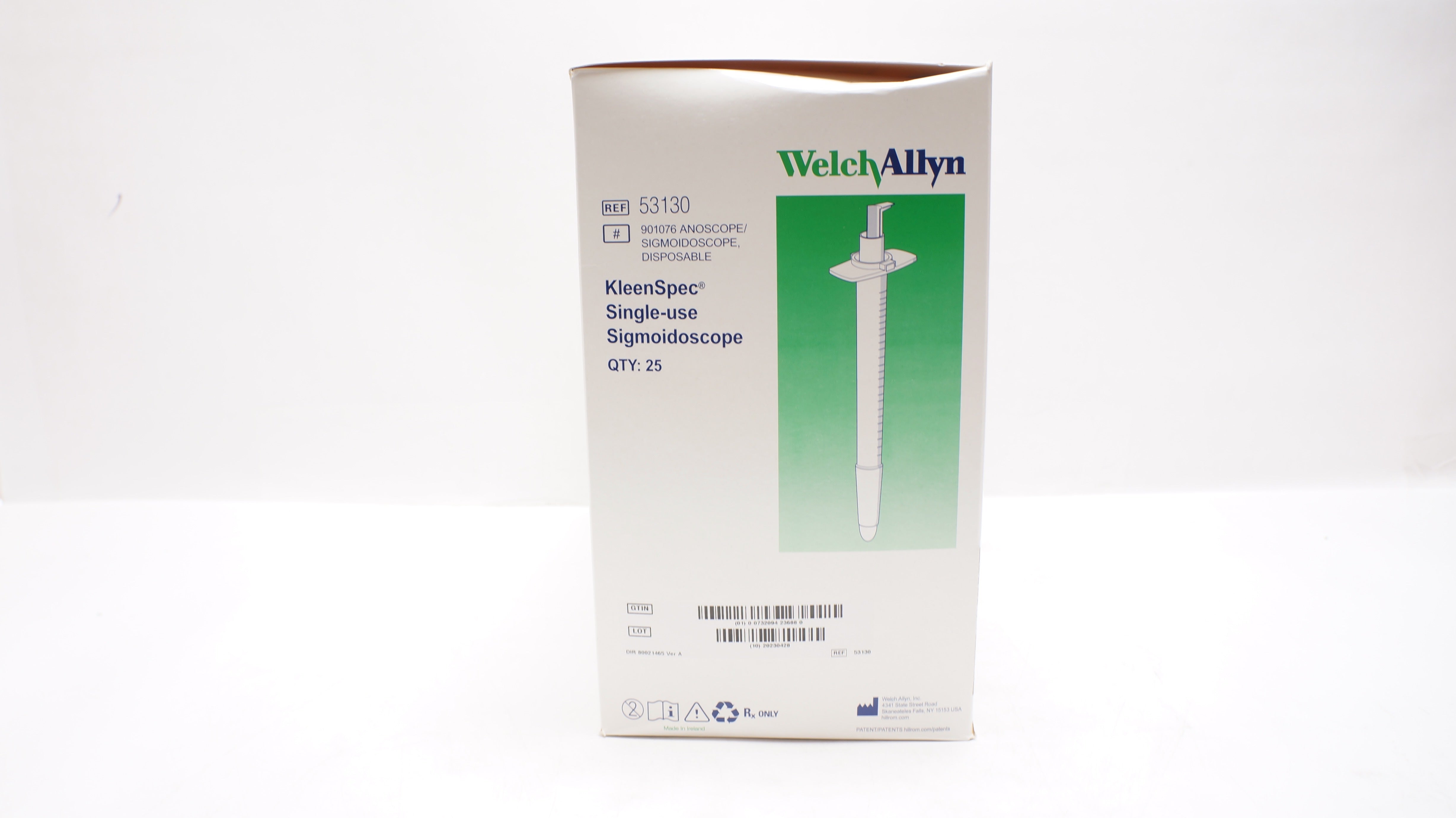Single Use Scope KleenSpec Single Use Sigmoidoscope, 25/Box – Nonprofitmedicalsupply.org