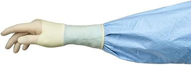 Surgical Gloves, PI Hybrid, Size 8, 50 Pairs/Box